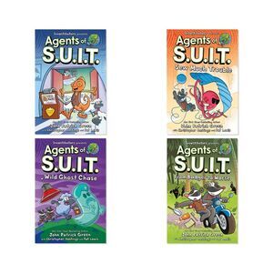 Agents of S.U.I.T. Graphic Novel 4-Book Collection